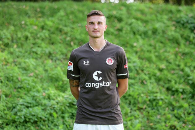 Philipp Ziereis (St.Pauli) 17.08.20, Hamburg, Media Day, FC St.Pauli, Fussball, GER, Saison 2020 2021, 2. Bundesliga, Mannschaftsfototermin, Porträt Termin Witters Pool via Thorsten Baering EDITORIAL USE ONLY