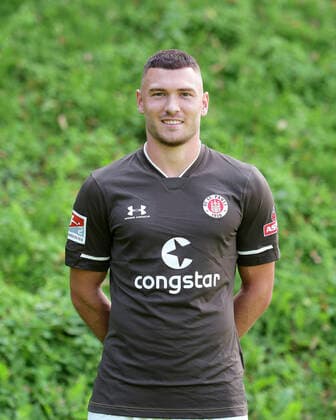 Maximilian Max Dittgen (St.Pauli) 17.08.20, Hamburg, Media Day, FC St.Pauli, Fussball, GER, Saison 2020 2021, 2. Bundesliga, Mannschaftsfototermin, Porträt Termin Witters Pool via Thorsten Baering EDITORIAL USE ONLY