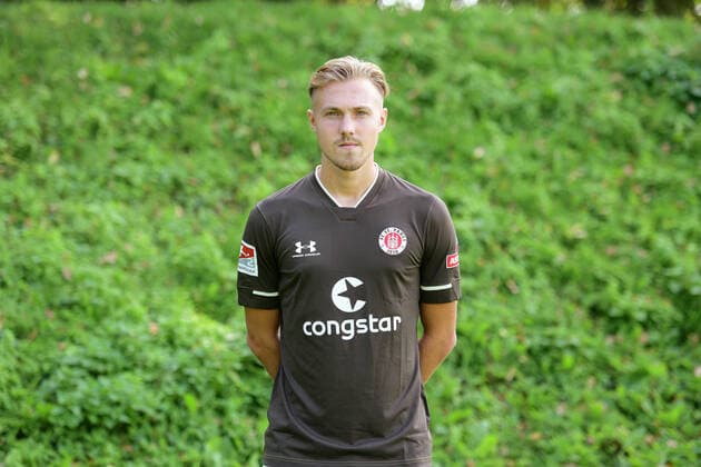 Lukas Daschner (St.Pauli) 17.08.20, Hamburg, Media Day, FC St.Pauli, Fussball, GER, Saison 2020 2021, 2. Bundesliga, Mannschaftsfototermin, Porträt Termin Witters Pool via Thorsten Baering EDITORIAL USE ONLY
