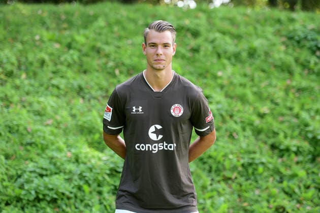 Marvin Senger (St.Pauli) 17.08.20, Hamburg, Media Day, FC St.Pauli, Fussball, GER, Saison 2020 2021, 2. Bundesliga, Mannschaftsfototermin, Porträt Termin Witters Pool via Thorsten Baering EDITORIAL USE ONLY