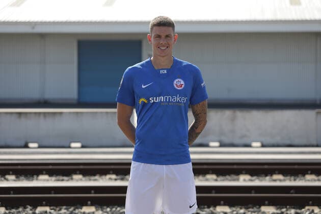 FC Hansa Rostock - Max Reinthaler (Rostock) --- DFB regulations prohibit any use of photographs as image sequences and or quasi-video FC Hansa Rostock Rostock Copyright: xAndyxBuenning xEibner-Pressefotox EP_abg