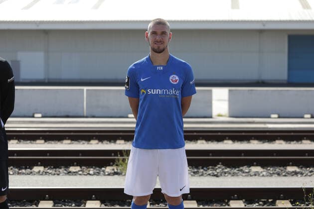 FC Hansa Rostock - Damian Roßbach Rossbach (Rostock) --- DFB regulations prohibit any use of photographs as image sequences and or quasi-video FC Hansa Rostock Rostock Copyright: xAndyxBuenning xEibner-Pressefotox EP_abg