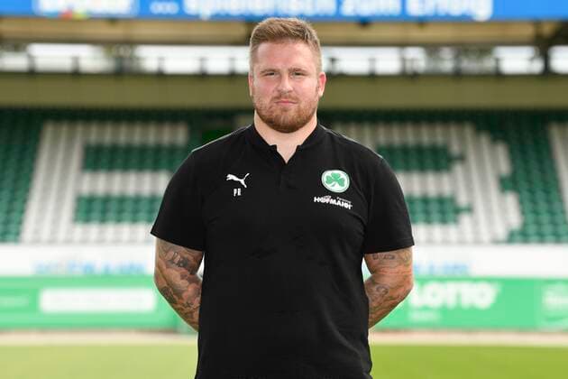 SpVgg Spielvereinigung Greuther Fürth ( Kleeblatt ) - Saison 2020 2021 - Fototermin Porträttermin - - Patrick Rutte (Physio SpVgg Greuther Fürth ) Einzelbild Einzelfoto Portrait Porträt Kopfbild