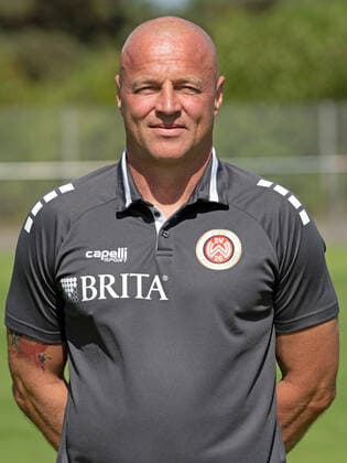 19.08.2020, xjhx, Fussball 3.Liga, SV Wehen Wiesbaden - Fototermin Saison 2020 21 emspor, PortraÌˆttermin 2020 2021, Mike Krannich (Co-Trainer) Wiesbaden