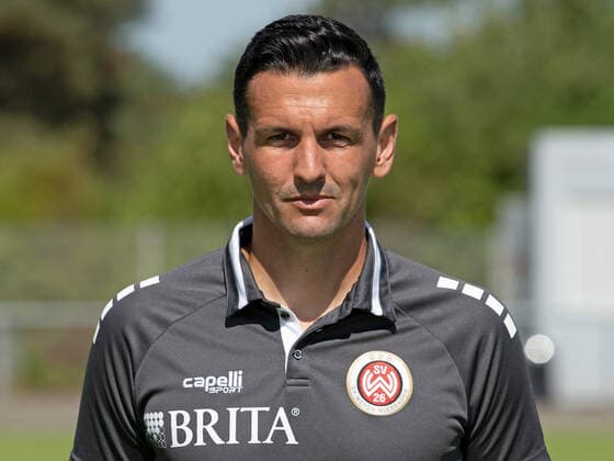 19.08.2020, xjhx, Fussball 3.Liga, SV Wehen Wiesbaden - Fototermin Saison 2020 21 emspor, PortraÌˆttermin 2020 2021, Marjan Petkovic (Torwart-Trainer) Wiesbaden