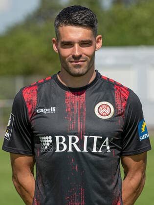 19.08.2020, xjhx, Fussball 3.Liga, SV Wehen Wiesbaden - Fototermin Saison 2020 21 emspor, PortraÌˆttermin 2020 2021, Sascha Mockenhaupt Wiesbaden