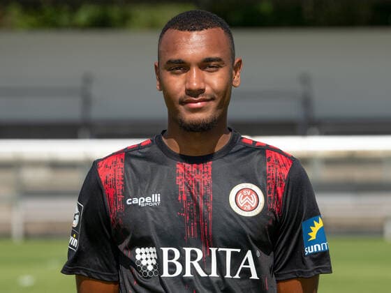 19.08.2020, xjhx, Fussball 3.Liga, SV Wehen Wiesbaden - Fototermin Saison 2020 21 emspor, PortraÌˆttermin 2020 2021, Maurice Malone Wiesbaden