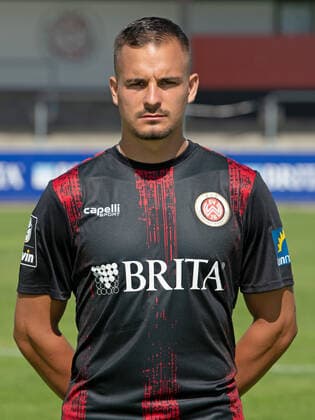 19.08.2020, xjhx, Fussball 3.Liga, SV Wehen Wiesbaden - Fototermin Saison 2020 21 emspor, PortraÌˆttermin 2020 2021, Moritz Kuhn Wiesbaden