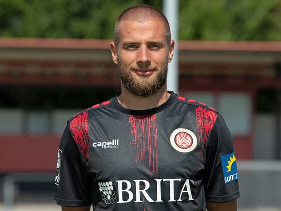 19.08.2020, xjhx, Fussball 3.Liga, SV Wehen Wiesbaden - Fototermin Saison 2020 21 emspor, PortraÌˆttermin 2020 2021, Michel Niemeyer Wiesbaden