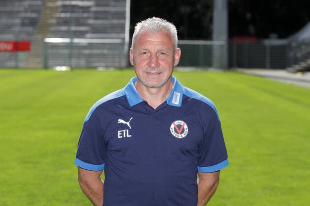 Trainer Pavel Dotchev; Viktoria Köln; 3.Liga, Porträttermin 2020 2021, 20.08.2020