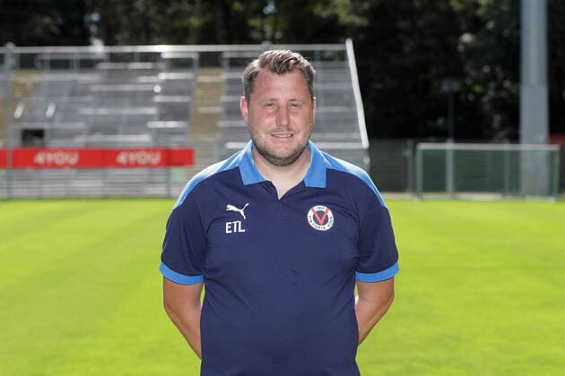Co-Trainer Markus Brzenska; Viktoria Köln; 3.Liga, Porträttermin 2020 2021, 20.08.2020