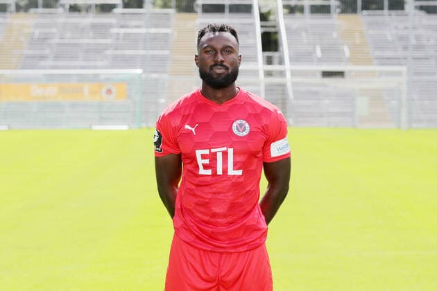 Bernard Kyere; Viktoria Köln; 3.Liga, Porträttermin 2020 2021, 20.08.2020