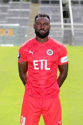 Bernard Kyere; Viktoria Köln; 3.Liga, Porträttermin 2020 2021, 20.08.2020