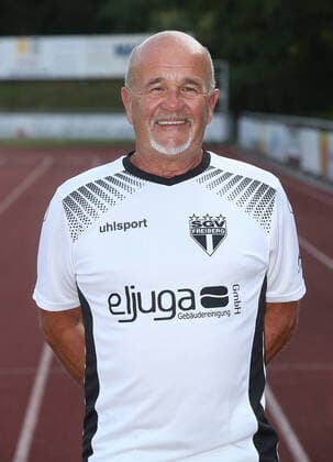 Karl-Heinz Zauchner. Fototermin SGV Freiberg 2020-2021 . Freiberg, GER, 10.08.2020 ,Fussball Oberliga Baden-Württemberg 2019 2020 .
