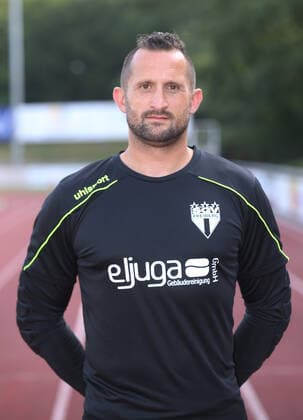 Sven Burkhardt . Fototermin SGV Freiberg 2020-2021 . Freiberg, GER, 10.08.2020 ,Fussball Oberliga Baden-Württemberg 2019 2020 .