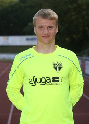 Theo Saubert . Fototermin SGV Freiberg 2020-2021 . Freiberg, GER, 10.08.2020 ,Fussball Oberliga Baden-Württemberg 2019 2020 .