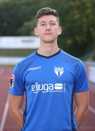 Steven Keklik . Fototermin SGV Freiberg 2020-2021 . Freiberg, GER, 10.08.2020 ,Fussball Oberliga Baden-Württemberg 2019 2020 .