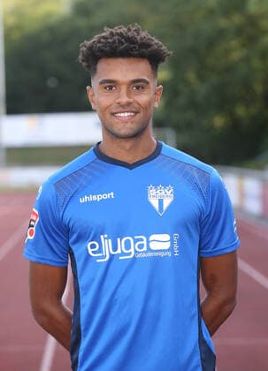 Kevin Ikpide . Fototermin SGV Freiberg 2020-2021 . Freiberg, GER, 10.08.2020 ,Fussball Oberliga Baden-Württemberg 2019 2020 .