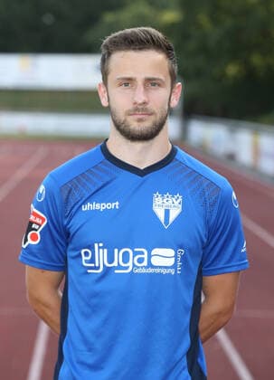 Yannick Thermann . Fototermin SGV Freiberg 2020-2021 . Freiberg, GER, 10.08.2020 ,Fussball Oberliga Baden-Württemberg 2019 2020 .