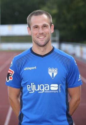 David Müller . Fototermin SGV Freiberg 2020-2021 . Freiberg, GER, 10.08.2020 ,Fussball Oberliga Baden-Württemberg 2019 2020 .