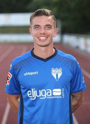 Christian Mauersberger . Fototermin SGV Freiberg 2020-2021 . Freiberg, GER, 10.08.2020 ,Fussball Oberliga Baden-Württemberg 2019 2020 .