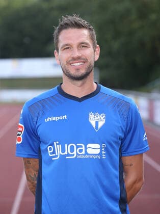 Marco Grüttner . Fototermin SGV Freiberg 2020-2021 . Freiberg, GER, 10.08.2020 ,Fussball Oberliga Baden-Württemberg 2019 2020 .