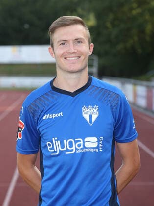 Julian Grupp . Fototermin SGV Freiberg 2020-2021 . Freiberg, GER, 10.08.2020 ,Fussball Oberliga Baden-Württemberg 2019 2020 .