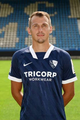Robert Tesche; VfL Bochum; 2.BL, Porträttermin 2020 2021 Bochum Nordrhein-Westfalen Deutschland