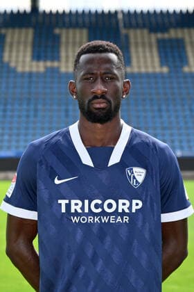 Silvere Ganvoula; VfL Bochum; 2.BL, Porträttermin 2020 2021 Bochum Nordrhein-Westfalen Deutschland
