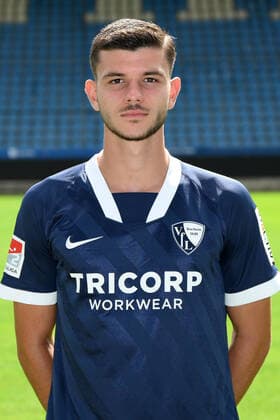 Stelios Kokovas; VfL Bochum; 2.BL, Porträttermin 2020 2021 Bochum Nordrhein-Westfalen Deutschland