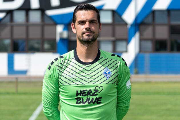 Markus Scholz (Torwart); SV Waldhof Mannheim; 3. Liga, Porträttermin 2020 2021