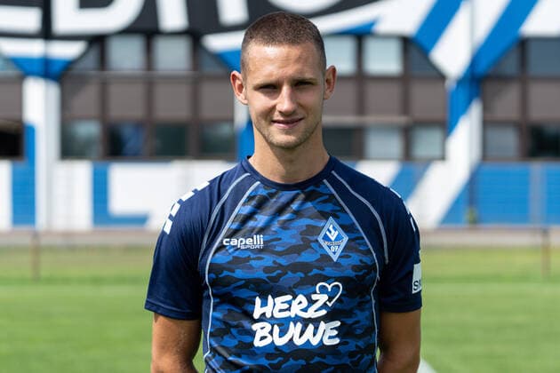 Marco Schuster; SV Waldhof Mannheim; 3. Liga, Porträttermin 2020 2021
