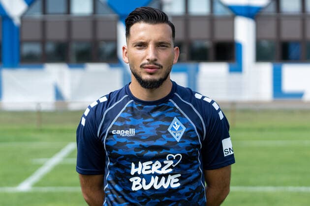 Arianit Ferati; SV Waldhof Mannheim; 3. Liga, Porträttermin 2020 2021