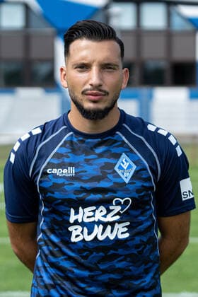 Arianit Ferati; SV Waldhof Mannheim; 3. Liga, Porträttermin 2020 2021