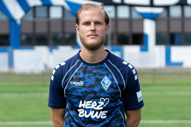 Marcel Seegert; SV Waldhof Mannheim; 3. Liga, Porträttermin 2020 2021