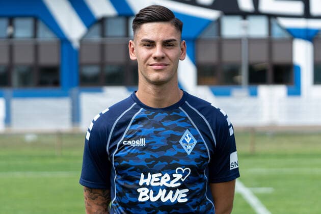 Gerrit Gohlke; SV Waldhof Mannheim; 3. Liga, Porträttermin 2020 2021