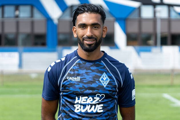 Mohamed Gouaida; SV Waldhof Mannheim; 3. Liga, Porträttermin 2020 2021