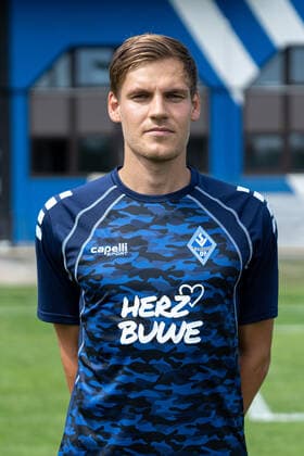Max Christiansen; SV Waldhof Mannheim; 3. Liga, Porträttermin 2020 2021