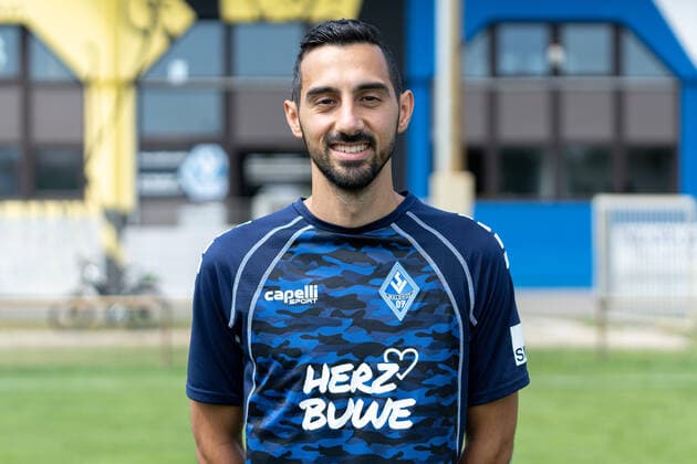 Rafael Garcia; SV Waldhof Mannheim; 3. Liga, Porträttermin 2020 2021