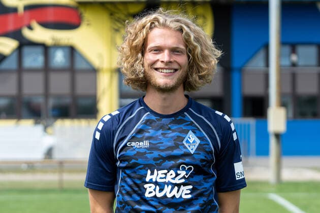 Jesper Verlaat; SV Waldhof Mannheim; 3. Liga, Porträttermin 2020 2021
