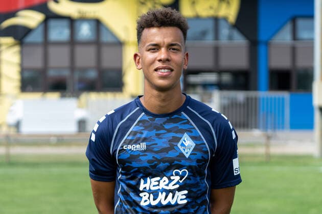 Marcel Costly; SV Waldhof Mannheim; 3. Liga, Porträttermin 2020 2021