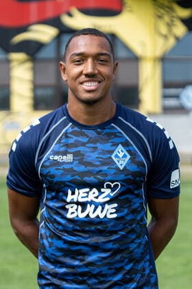 Anton Donkor; SV Waldhof Mannheim; 3. Liga, Porträttermin 2020 2021