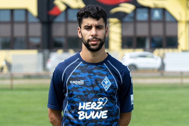 Hamza Saghiri; SV Waldhof Mannheim; 3. Liga, Porträttermin 2020 2021