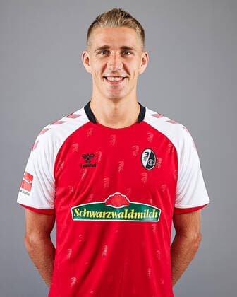 Nils Petersen, GER, SC Freiburg, Bundesliga, 2020 2021, Fussball, 22.08.2020 GER, SC Freiburg, Bundesliga, 2020 2021, Fussball, Freisteller, Shooting, 22.08.2020 Freibrug Copyright: xEibner-Pressefotox EP_SWA