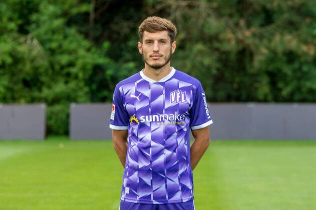 VfL Osnabrück, Portraittermin 2020 2021 22.08.2020, Romantik Hotel Aselager Mühle, Herzlake, VfL Osnabrück, Portraittermin 2020 2021 Bashkim Ajdini; VfL Osnabrück, 2. BL, Portraittermin 2020 2021