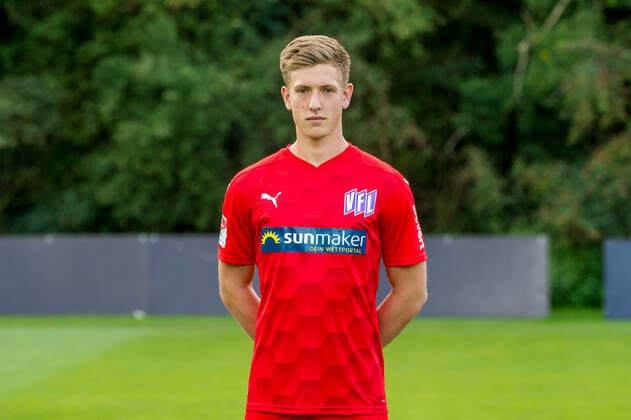 VfL Osnabrück, Portraittermin 2020 2021 22.08.2020, Romantik Hotel Aselager Mühle, Herzlake, VfL Osnabrück, Portraittermin 2020 2021 Laurenz Beckemeyer; VfL Osnabrück, 2. BL, Portraittermin 2020 2021