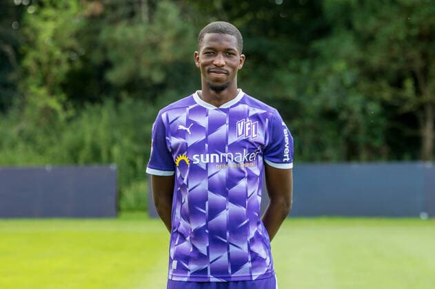 VfL Osnabrück, Portraittermin 2020 2021 22.08.2020, Romantik Hotel Aselager Mühle, Herzlake, VfL Osnabrück, Portraittermin 2020 2021 Hakim Traore; VfL Osnabrück, 2. BL, Portraittermin 2020 2021