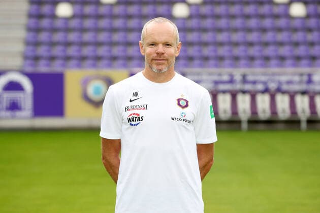 Teampraesentation Erz.Aue Fussball 2.Bundesliga Fitnesstrainer Marco Kämpfe Kaempfe; FC Erzgebirge Aue; 2.Bundesliga, Porträttermin 2020 2021 , Aue, 22.08.2020, Erzgebirgsstadion, Fussball ,