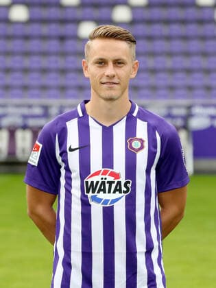 Teampraesentation Erz.Aue Fussball 2.Bundesliga Sascha Härtel Haertel; FC Erzgebirge Aue; 2.Bundesliga, Porträttermin 2020 2021 , Aue, 22.08.2020, Erzgebirgsstadion, Fussball ,
