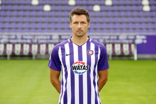 Teampraesentation Erz.Aue Fussball 2.Bundesliga Sören Gonther; FC Erzgebirge Aue; 2.Bundesliga, Porträttermin 2020 2021 , Aue, 22.08.2020, Erzgebirgsstadion, Fussball ,